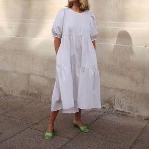 Zara Puff Sleeve Dress